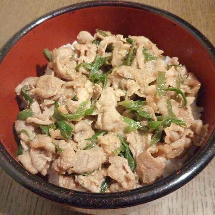 ジンギスカン丼